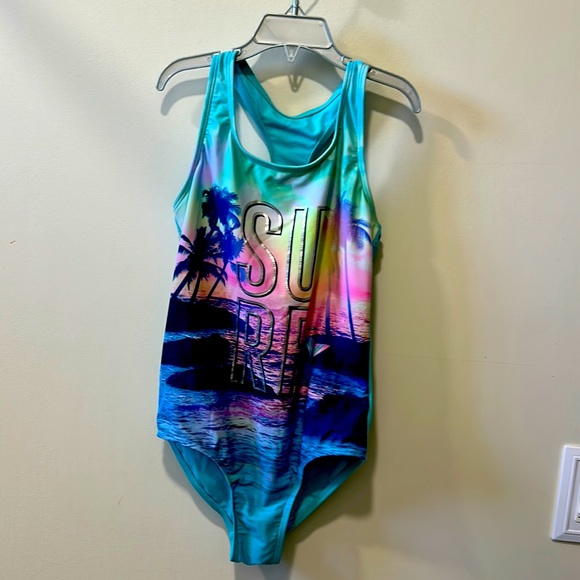 Justice Swimming Suit- Size 12 - Picture 1 of 3